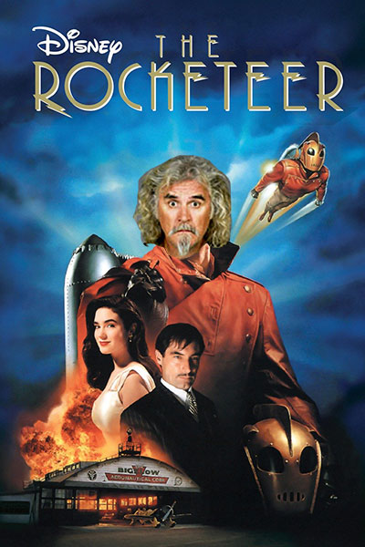 Billy Connolly as The Rocketeer?